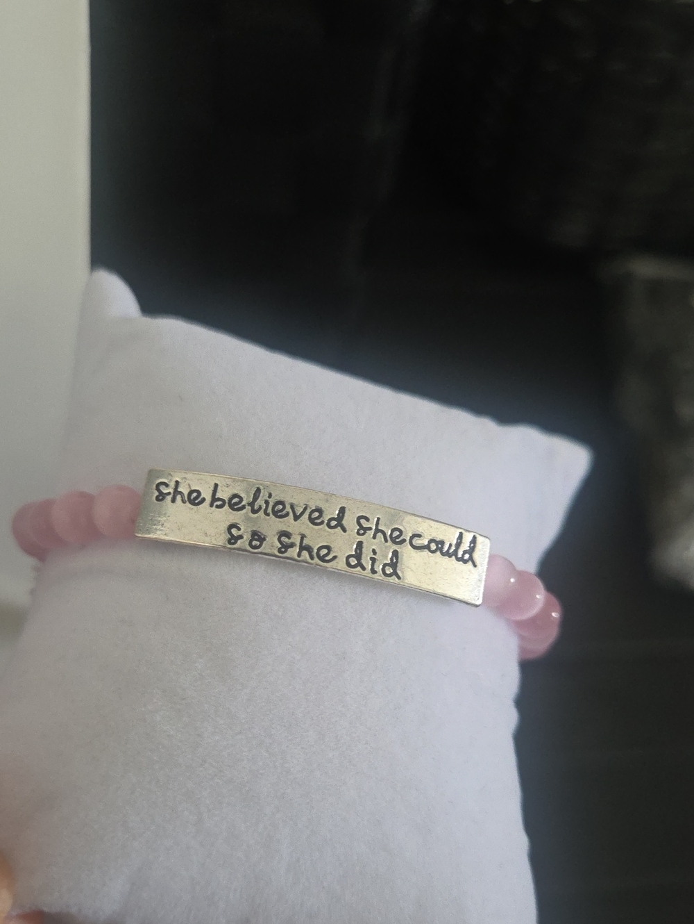 Paparazzi So She Did Pink Bracelet NWT